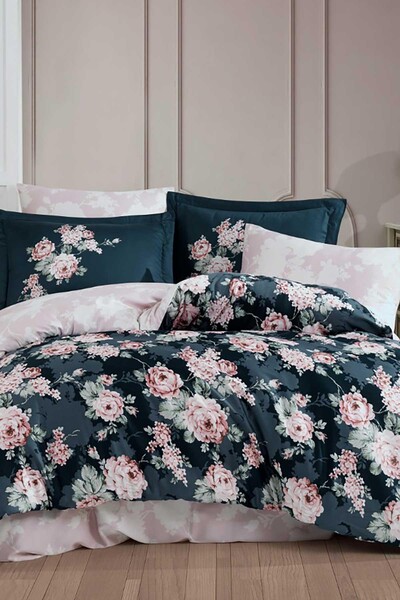 HOBBY - Hobby Adriana Satin Double Duvet Cover Set