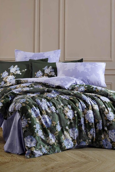 HOBBY - Hobby Adriana Satin Double Duvet Cover Set (1)