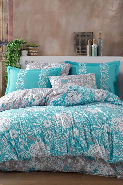 HOBBY - Hobby Ancelica Poplin Double Duvet Cover Set