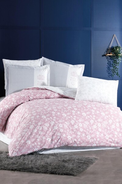 HOBBY - Hobby Carmen Poplin Double Duvet Cover Set