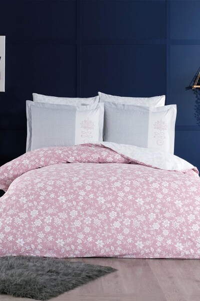 HOBBY - Hobby Carmen Poplin Double Duvet Cover Set (1)