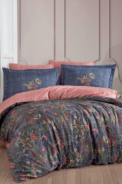 HOBBY - Hobby Estela Satin Double Duvet Cover Set