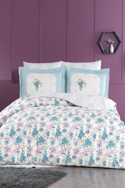 HOBBY - Hobby Perla Poplin Double Duvet Cover Set